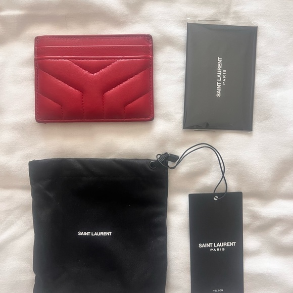 Saint Laurent Credit Card Wallet - Picture 6 of 8
